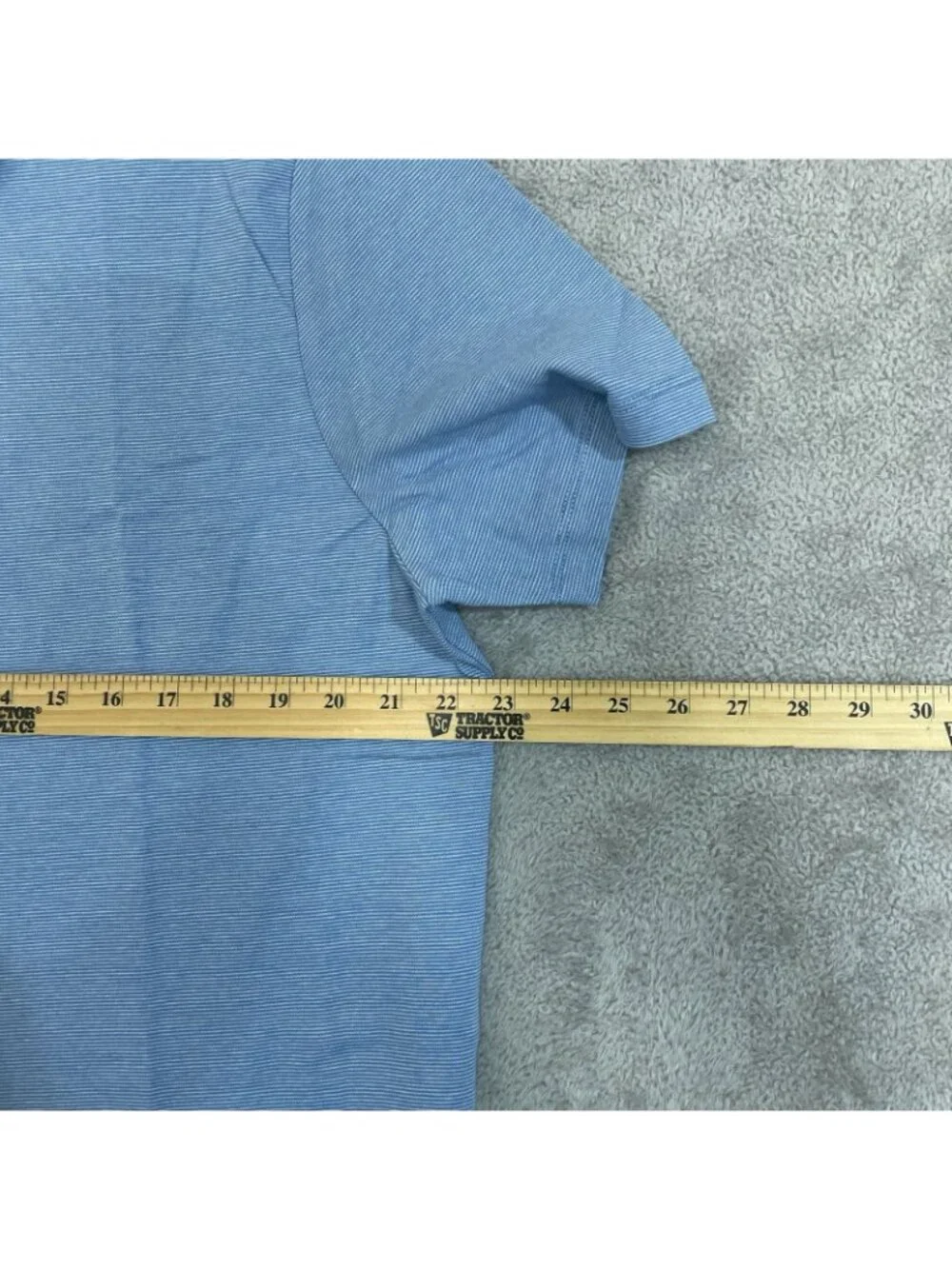 NWT Banana Republic Men's L Blue Polo Shirt Short Sleeve Classic Fit